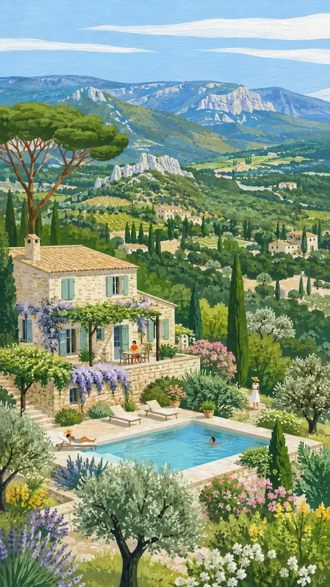 Couverture du livret d’exemple Gîte Les Oliviers