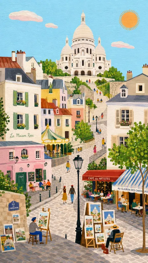 Couverture du livret d’exemple Appartement Montmartre